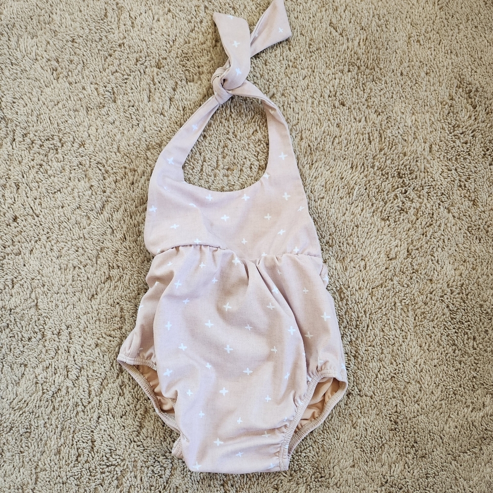Kortni Jeane Baby Bubble Romper Swimsuit 9 Months